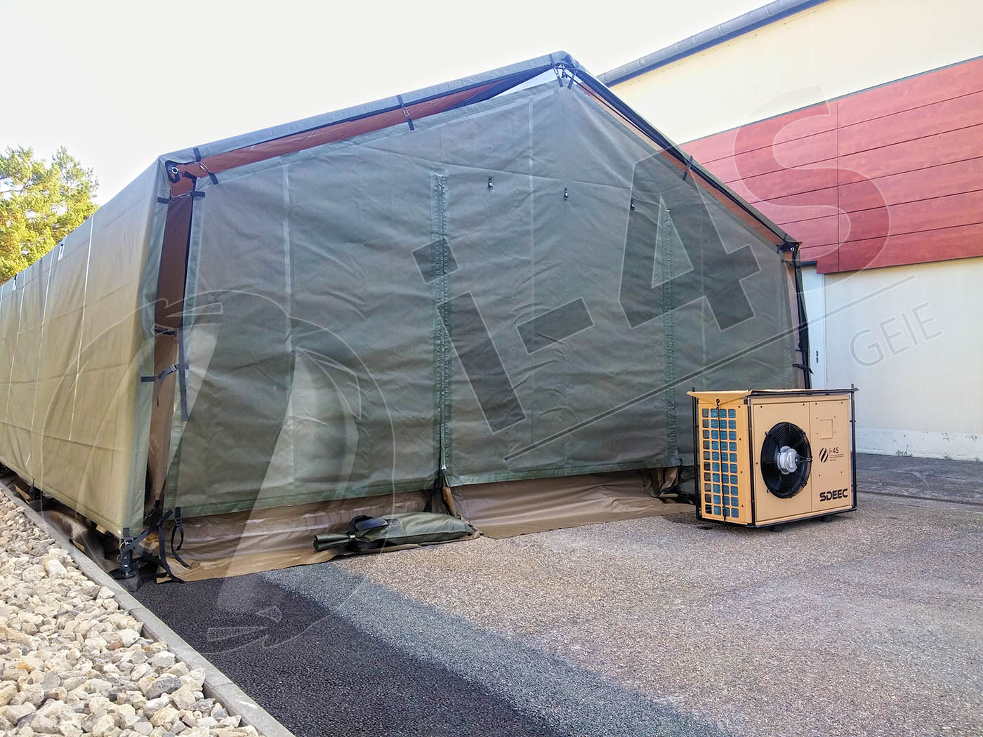Climatiseur de tente militaire, Climatiseur réversible mobile