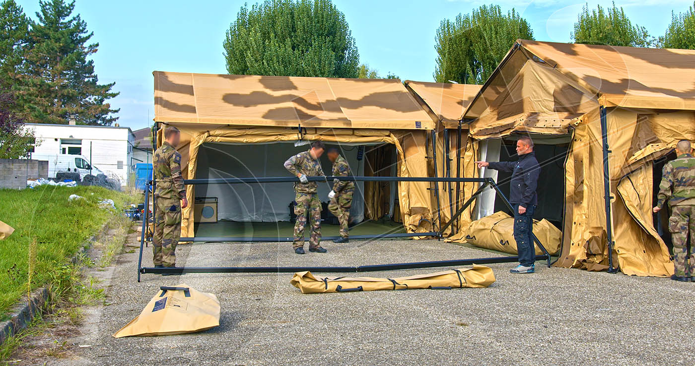 Formation I-4S Tente Militaire