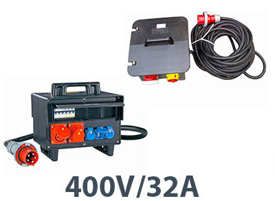 Coffret 400V / 32A