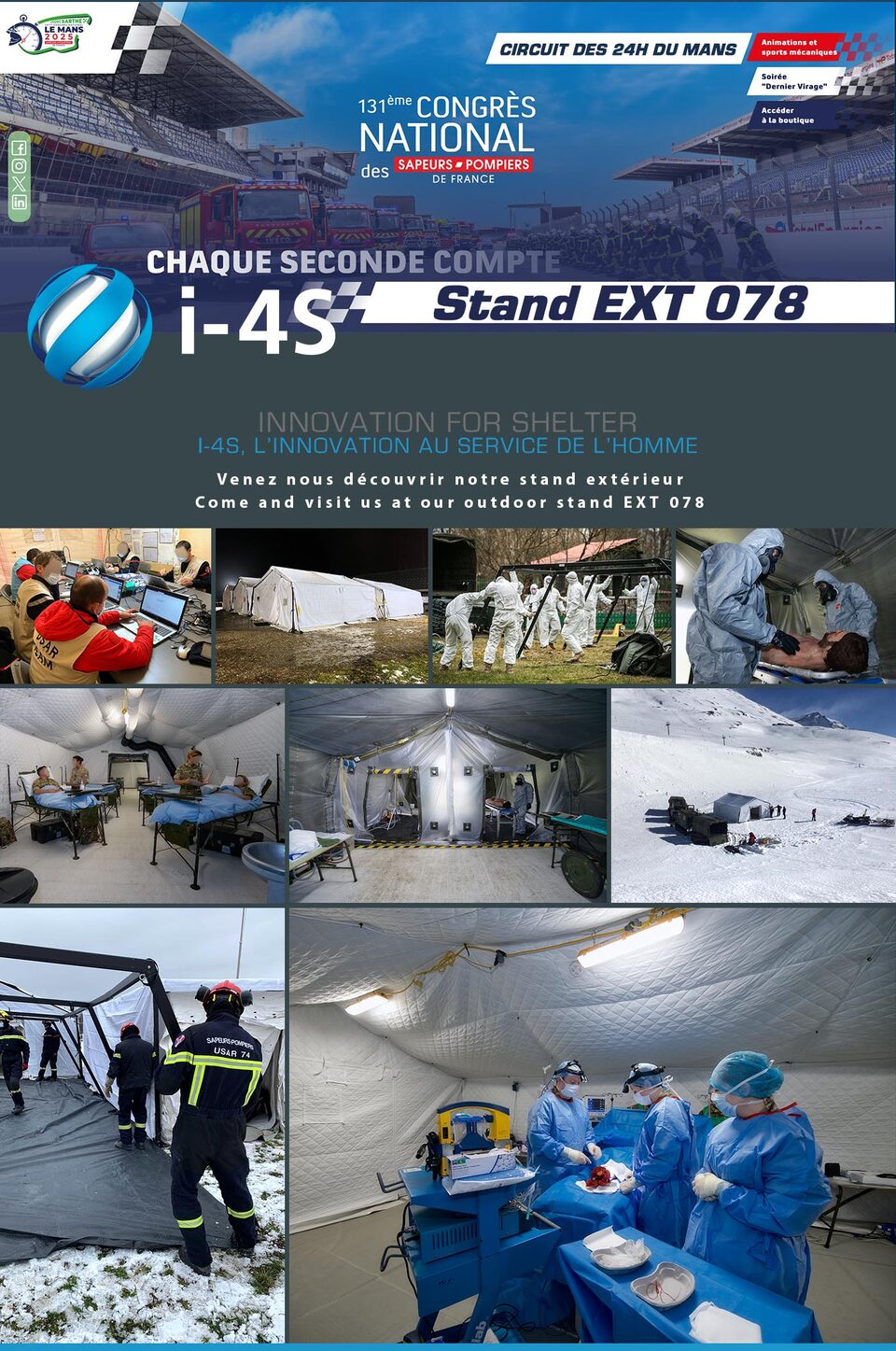 131 ème congrès des pompiers de France - Le Mans 2025