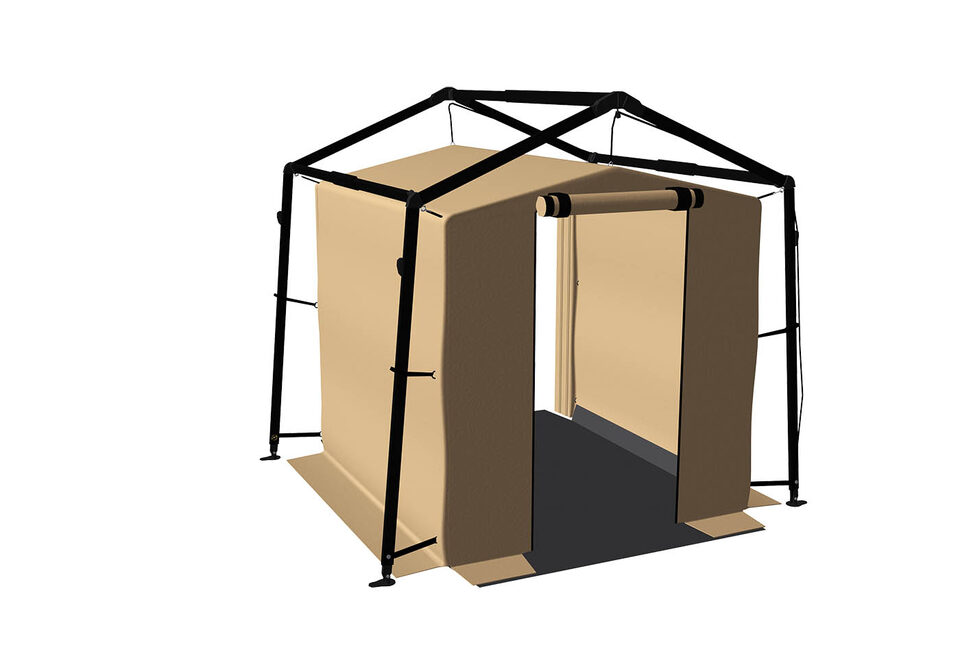 Airlock, entrance hall, vestibule