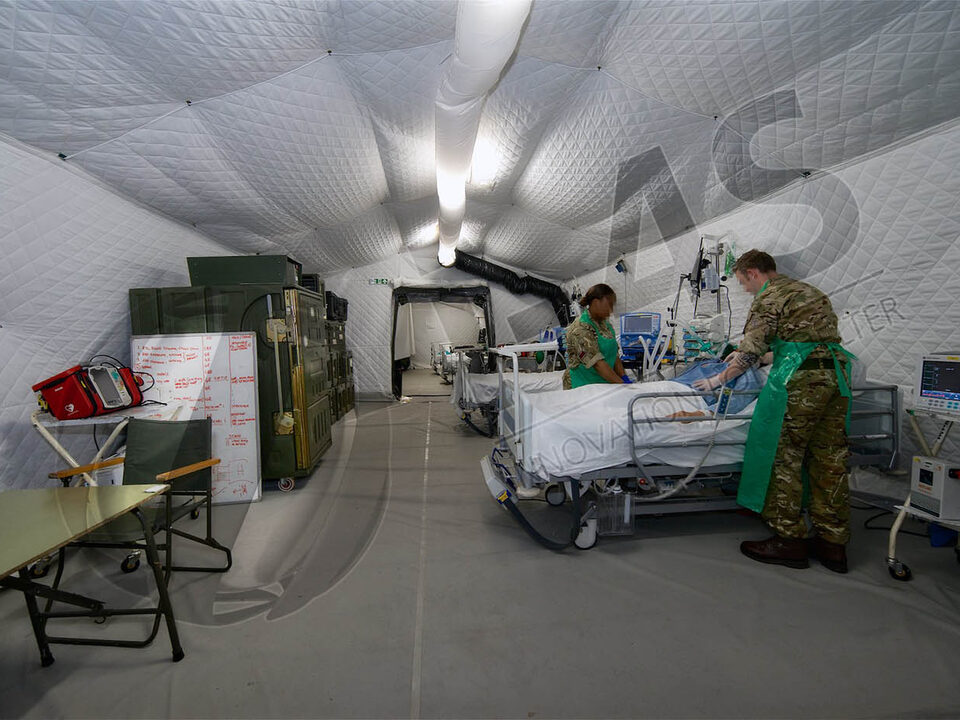 Soutien du combattant et des sinistrés, Poste médical avancé, Hôpital de campagne, Antenne chirurgicale